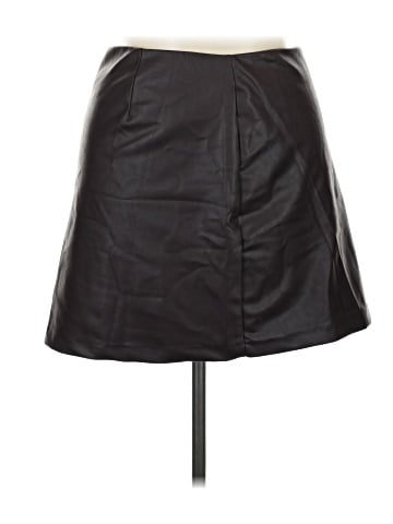 Old Navy Faux Leather Skirt (view 1)