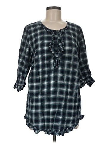 Gap Body 3/4 Sleeve Blouse (view 1)