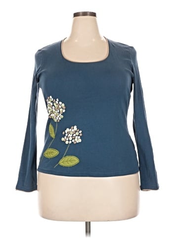 Boden 3/4 Sleeve T-Shirt (view 1)