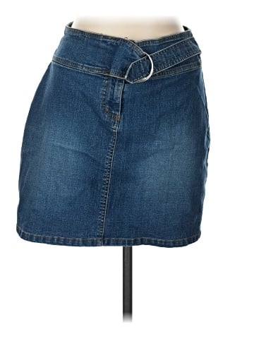 No Boundaries Denim Skirt (view 1)