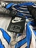 Nike 100% Nylon Graphic White Blue Track Jacket Size M - photo 6