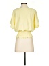 Lascana Yellow Short Sleeve Blouse Size 0 - 2 - photo 2