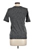 Athleta Tweed Gray Short Sleeve Turtleneck Size L - photo 2