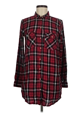 Divided by H&M Long Sleeve Button-Down Shirt (view 1)