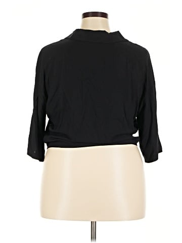 ELOQUII 3/4 Sleeve Blouse (view 2)