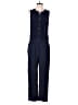 J.Crew Solid Blue Jumpsuit Size 6 - photo 1