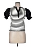 Bailey 44 Black Short Sleeve Top Size M - photo 1