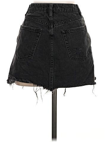 We the Free Denim Skirt (view 2)