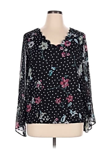 AGB 3/4 Sleeve Blouse (view 1)