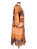 DR2 100% Polyester Orange Kimono Size L - photo 4