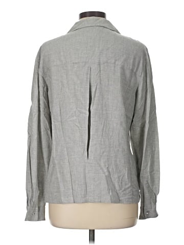 Ann Taylor Long Sleeve Button-Down Shirt (view 2)