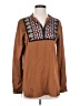 ETRO Brown Long Sleeve Blouse Size EU (IT) 40 / US 4 - photo 1