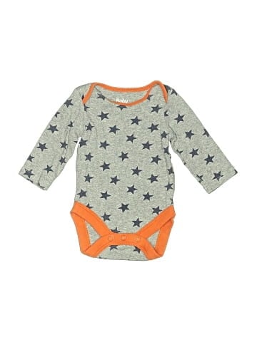Baby Boden Long Sleeve Onesie (view 1)