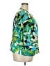 Kim Rogers Print Green Jacket Size 2X - photo 4