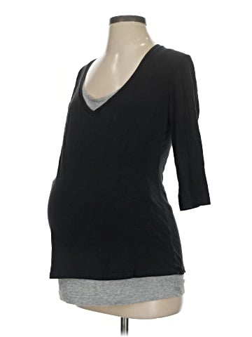 Gap - Maternity 3/4 Sleeve T-Shirt (view 1)