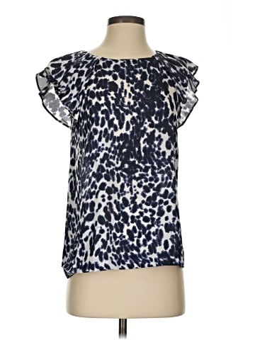 Zara Basic Short Sleeve Blouse (view 1)