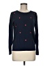 Banana Republic Factory Store Hearts Blue Pullover Sweater Size M - photo 1