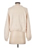 Pull&Bear Solid Ivory Pullover Sweater Size S - photo 2