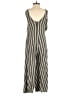 Pull&Bear Stripes Gray Jumpsuit Size S - photo 2