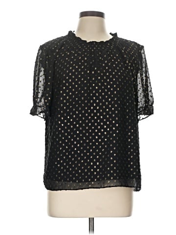 J.Crew Factory Store Short Sleeve Blouse (view 1)