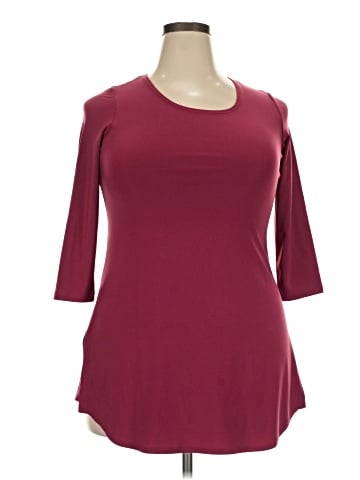 Sympli 3/4 Sleeve Top (view 1)