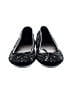 Donald J Pliner Graphic Black Flats Size 10 - photo 2