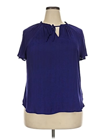 Apt. 9 Short Sleeve Blouse (view 1)