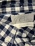 J.Crew Checkered-gingham Blue Long Sleeve Button-Down Shirt Size 8 - photo 7