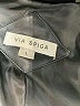 Via Spiga 100% Leather Black Leather Jacket Size L - photo 6