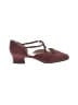 9.2.5 Burgundy Heels Size 8 - photo 1