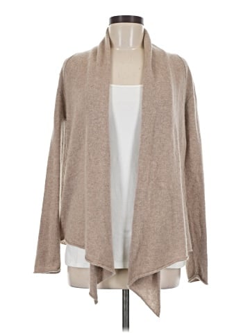 Aqua Cashmere Cardigan (view 1)