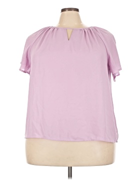 Shein Curve Short Sleeve Blouse (view 1)