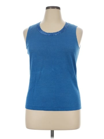 Lafayette 148 New York Sleeveless Top (view 1)