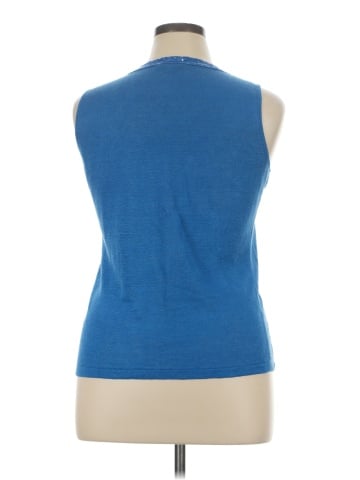 Lafayette 148 New York Sleeveless Top (view 2)