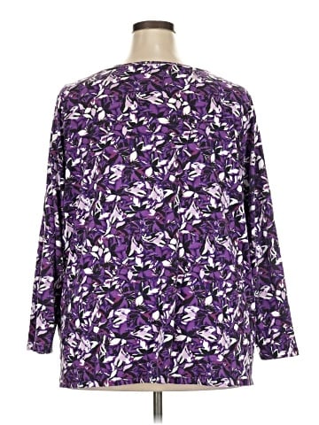 Roaman's 3/4 Sleeve T-Shirt (view 2)