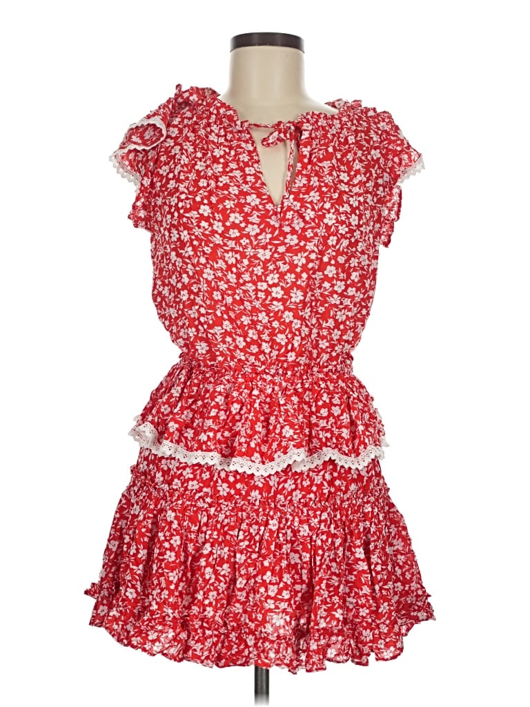 Pre-owned Vici Casual Dress In Red