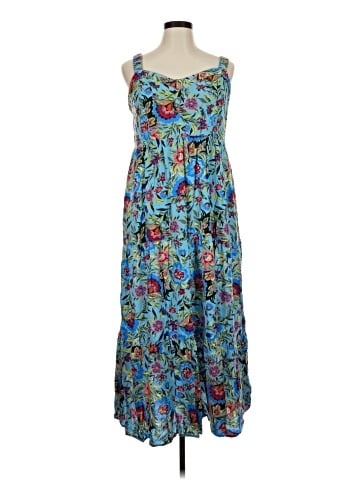 Terra & Sky Casual Dress (view 1)