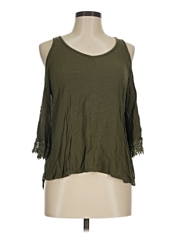 Eyeshadow 3/4 Sleeve T-Shirt (view 1)