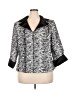 Cachet Animal Print Silver Blazer Size 18W - photo 1