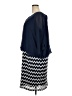 Perceptions 100% Polyester Chevron-herringbone Blue Casual Dress Size 22 - photo 5