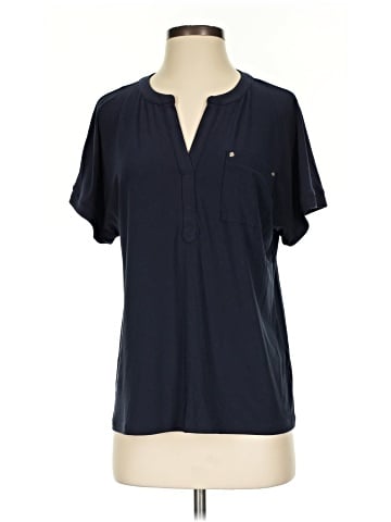Anne Klein Short Sleeve Blouse (view 1)