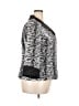 Cachet Animal Print Silver Blazer Size 18W - photo 4