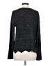 Moth Metallic Black Pullover Sweater Size S - photo 2