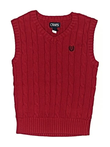 Chaps Sweater Vest (view 1)
