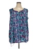 Catherines Blue Sleeveless Blouse Size 2X - photo 1