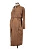 Max Studio 100% Polyester Brown Casual Dress Size Med Maternity - photo 1