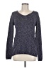 Tribal Metallic Purple Blue Pullover Sweater Size M - photo 1