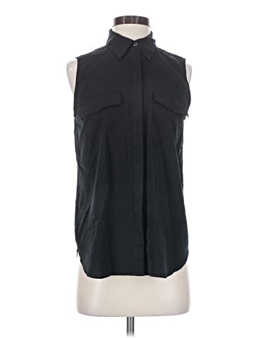 Ann Taylor Sleeveless Button-Down Shirt (view 1)