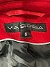Via Spiga Red Wool Coat Size 6 - photo 6