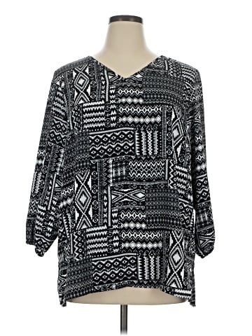 Mario Serrani 3/4 Sleeve Blouse (view 1)